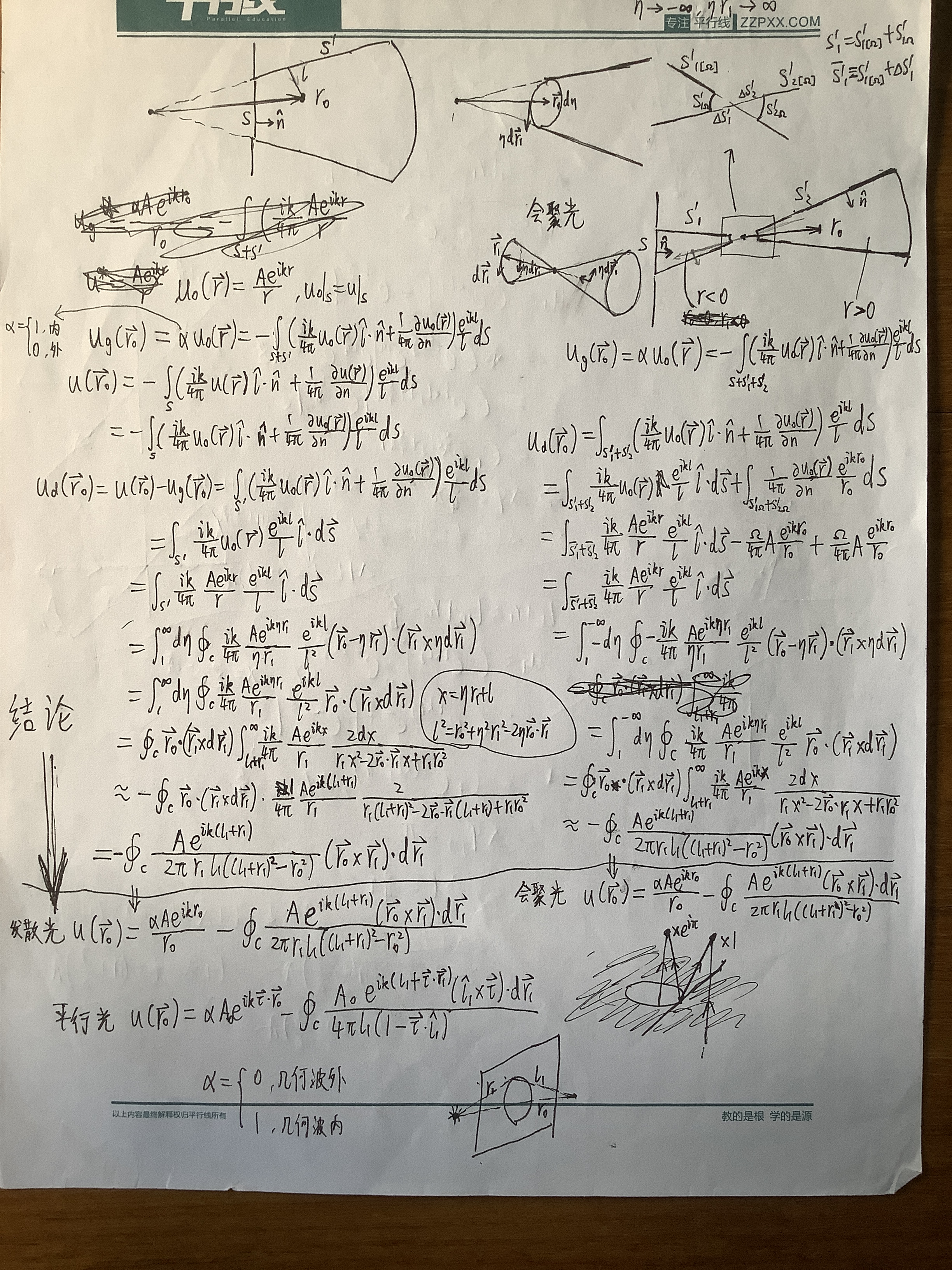 用到的边界衍射波公式推导过程.png